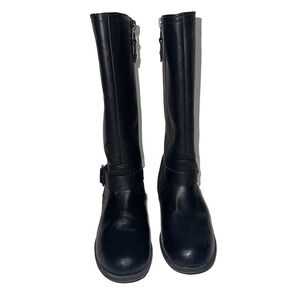 Cat & Jack Girls 3 Riding Boots Buckle Strap Fall Equestrian School Casual Basic